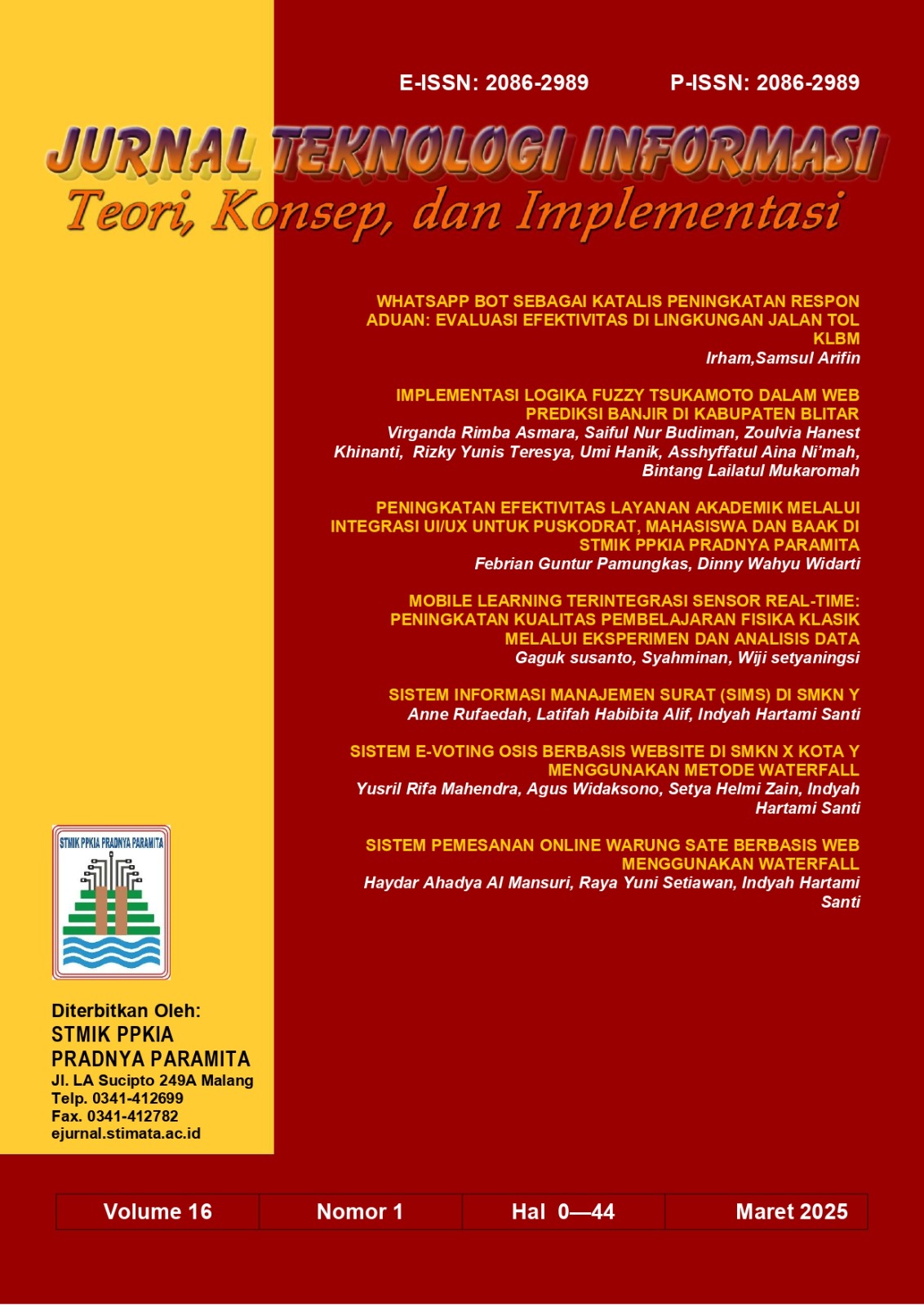 Jurnal Teknologi Informasi