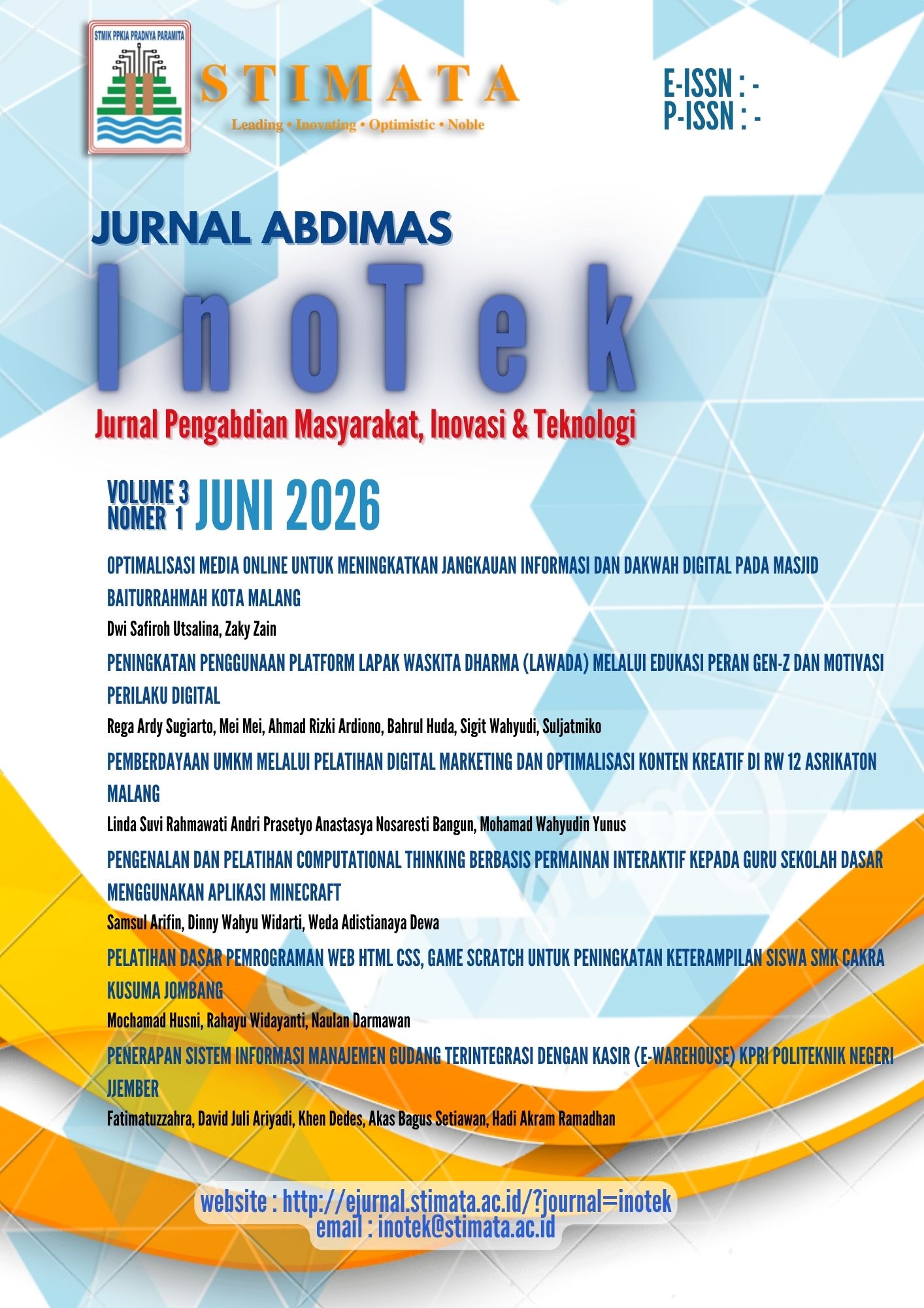 Jurnal Abdimas InoTek